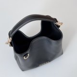 Designer 815118 Fake GG Emblem Gucci 1:1 Mirror Bucket Black Bag