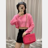 Designer Replica Saint Laurent Kate Clutch 553804 Rose Bag