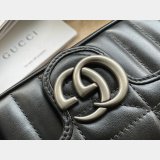 Top Quality Gucci GG 476433 Marmont matelassé leather super mini bag