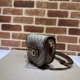 Buy AAAA Gucci 760191 Horsebit Rounded Fake Designer Bags