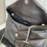 Top Quality best YSL LOULOU PUFFER HANDBAG 23cm