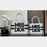 Top Quality Miss Dior Inspired Allover Book Tote