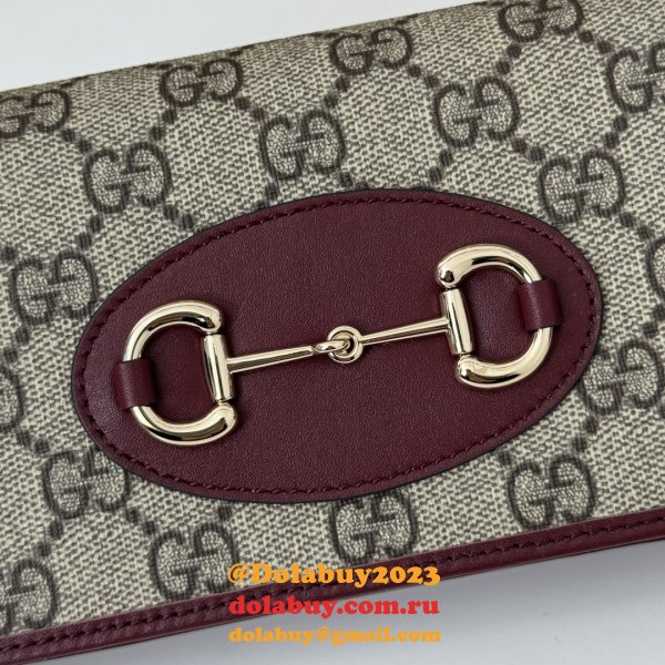 Gucci 1:1 Mirror Best Horsebit 1955 Wallet Chain 621892 Bag