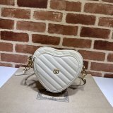 Top Quality GG MARMONT 751628 Heart matelasse BAG