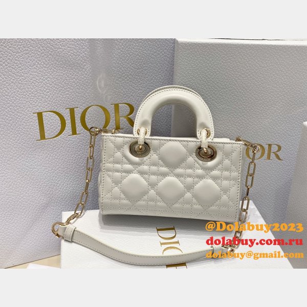 Designer Replica Dior D-joy 16CM Pink Bags For Sale