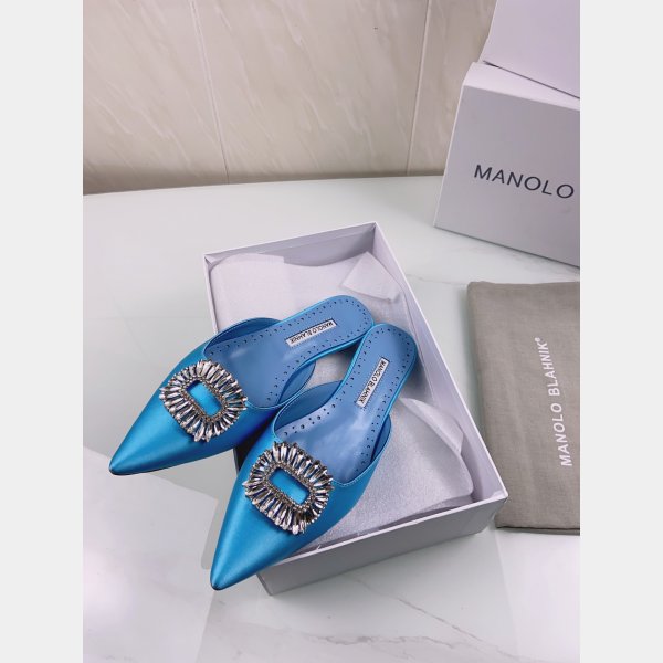 Replicas Manolo Blahnik Luxury Satin Pumps Dolabuy