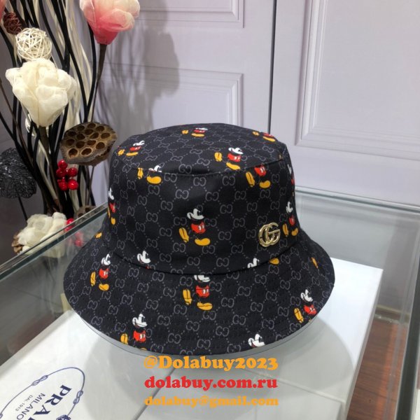 7 Star Gucci Mickey fisherman hat