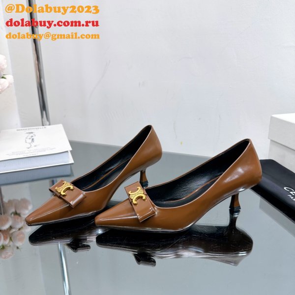 High Quality Replica Luxury Design Celine Heel 5cm Shoes