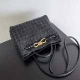 BOTTEGA VENETA ANDIAMO Small 25cm Bag Leather Strap