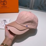 Hermes High Quality Canvas fabric Peaked cap