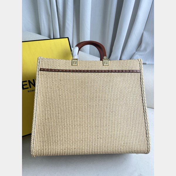 Top Quality Fendi Summer Raffia Shopping Bag Wholesale