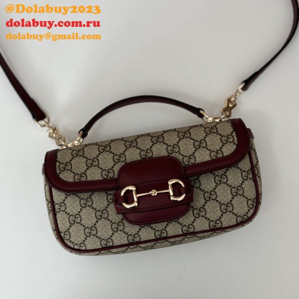 Designer Gucci Horsebit Duplicate Shoulder 815206 7 Star Bag