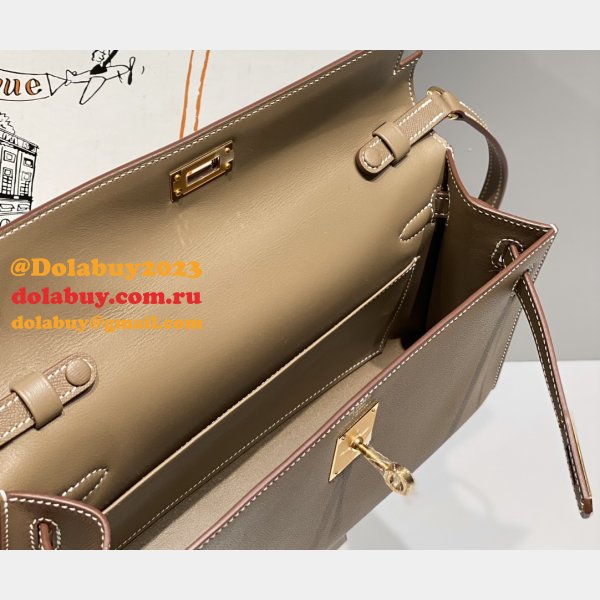 Luxury hermes kelly elan Customized Madame BAG