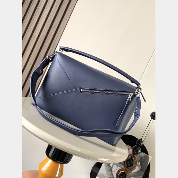 Top Quality Loewe Large Puzzle Bag In Classic calfskin 33CM