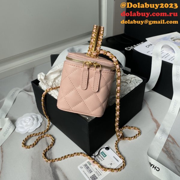 Wholesale AP4064 Gold Buckle Shoulder Vanity Copy Bag