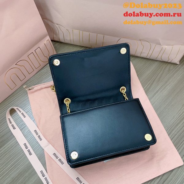 Copy High Quality 5BP065 Replica Miu Miu Matelasse Bags