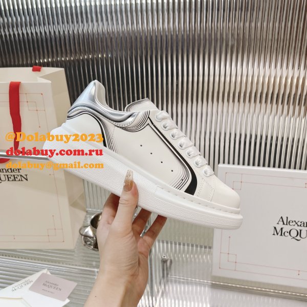 Top Quality ALEXANDER REPLICA women/men white shoes