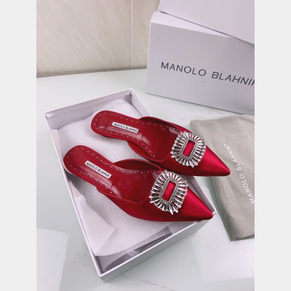 Replicas Manolo Blahnik Luxury Satin Pumps Dolabuy