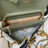 Replica 19CM Iridescent Wallet On Chain WOC AP1450 Bag