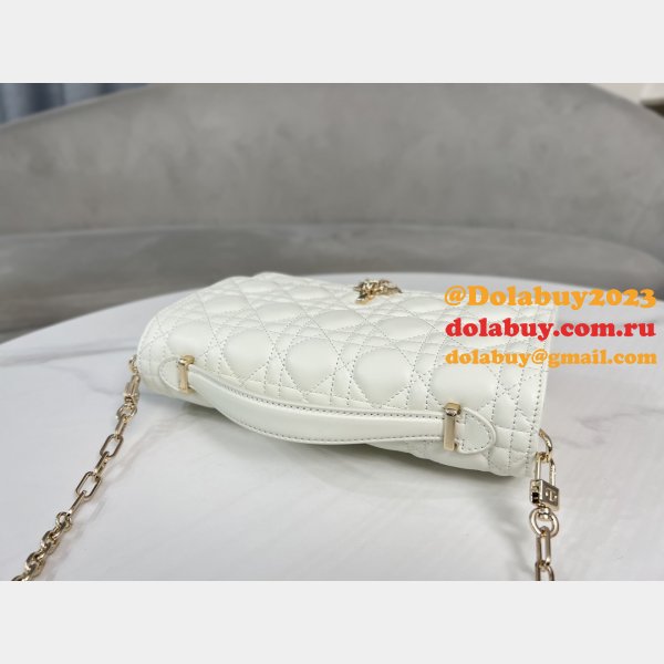 Luxury MISS DIOR LAMBSKIN 9212 Fashion LADY BAG