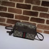 Knockoff Gucci Suede Ophidia Mini 517350 Bag