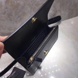 Replicas YSL Saint Laurent Waist Pack Fanny Pack Black Belt Bag