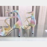 High Heeled Sandals Duplicate Heel: 8.5 cm / 10cm Jimmy Choo Shoes