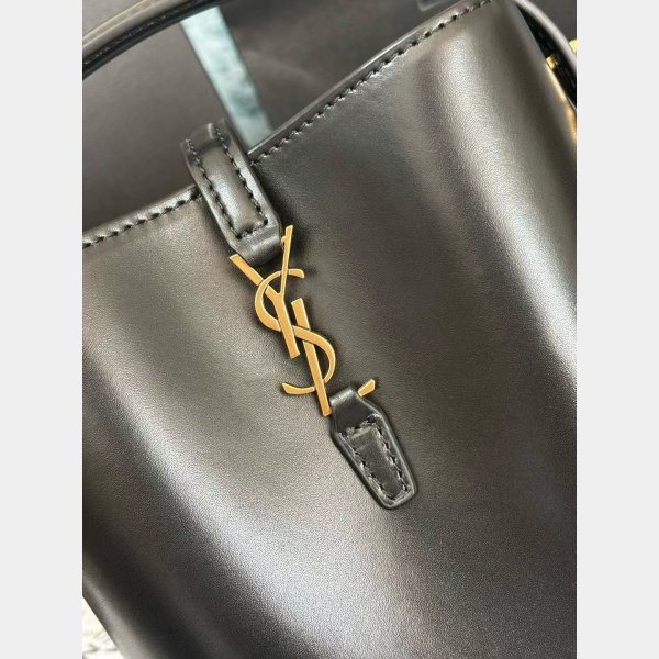 YSL Fake LE 37 AAA+ Hobo In Shiny 765870 Replica Saint Laurent Bag