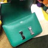 Hermes Constance Bag 23cm Epsom Leather Green