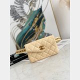 Fashion 1:1 Belt Replica Bag 99009 Lambskin & Gold Metal