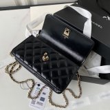 Designer Replicas AP3803 Clutches Shiny Perfect Chain Bag