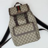 Men Gucci 792114 Ophidia Small GG Backpack Ebony Supreme Copy Bag