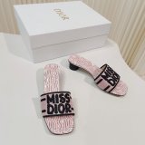 7 Star dior Dway Heeled Slide