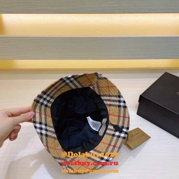 Luxury Burberry Shop Replica fishmen hat