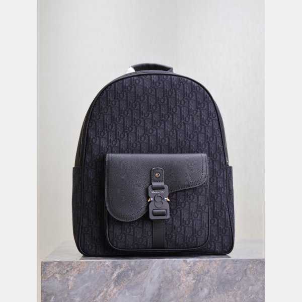 Best Replica Dior Saddle Zip Backpack