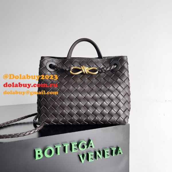 BOTTEGA VENETA ANDIAMO Small 25cm Bag Leather Strap