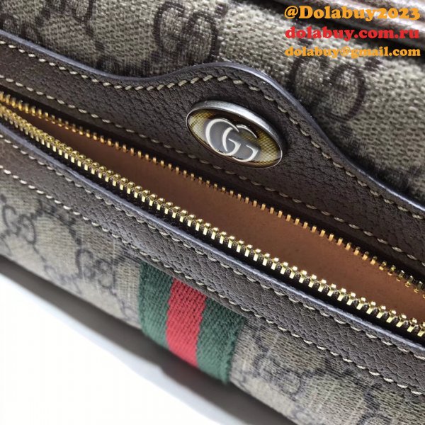 Knockoff Gucci Suede Ophidia Mini 517350 Bag