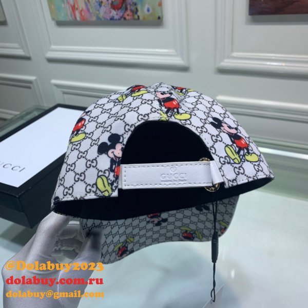 Top Quality Gucci Mickey mouse Hats