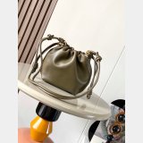 Replica Loewe MINI/Medium Flamenco Purse In Mellow Nappa Lambskin