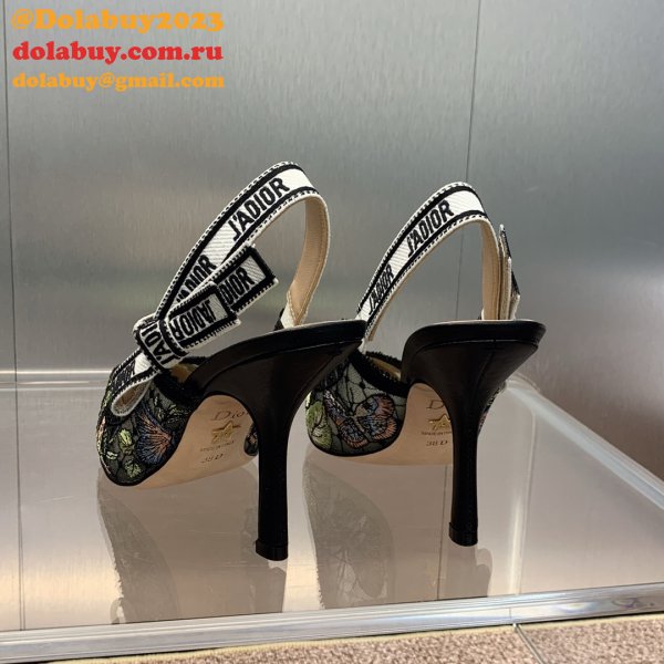 7 Star dior Macrame J'ADIOR PUMP SANDALS