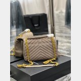 Replica Yves Saint Laurent 392737 AAA Chain Light Suede China Bag