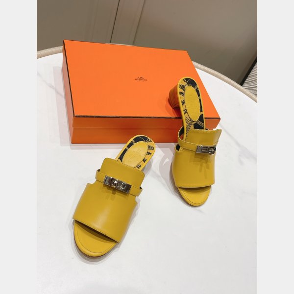 Wholesale Replica Hermes 2023SS Candy Sandals Shoes