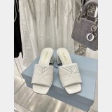 Replica Prada Quilted Leather Mules