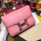 Hermes Constance Bag 23cm Epsom Leather Pink