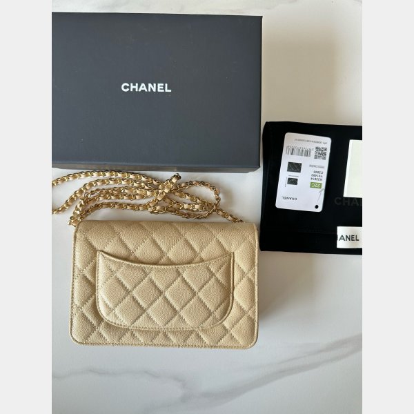 CLASSICAL Knockoff CC WOC SMALL CAVIAR LEATHER CHAIN BAG