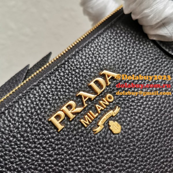 Designer Prada Replica 1BA111 Grained Inspired Shoulder Luxury Bag