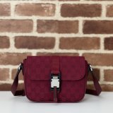 Gucci Duplicate Mini GG Crossbody 802100 Top Quality Red Bag