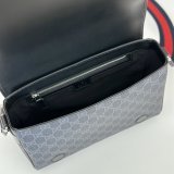 Gucci Replicas 792124 GG Supreme Crossbody Ophidia Men Bag