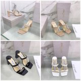 Top Designer Flat Sandals Jimmy Choo Heel 7 cm High Replica Shoes