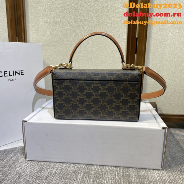 7 Star CELINE BOX TRIOMPHE Duplicate NEW BAG #199992